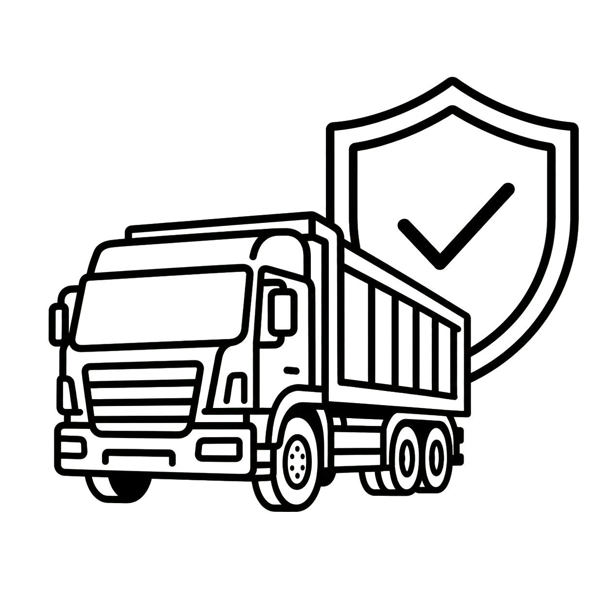 Lkw-Sicherheitsprüfung Icon